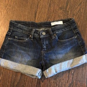 BLANKNYC Rollover Denim Shorts
